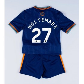 Dětské fotbalový komplet Newcastle United Nick Woltemade #27 Tretí košile 2025-26 Krátkým Rukávem